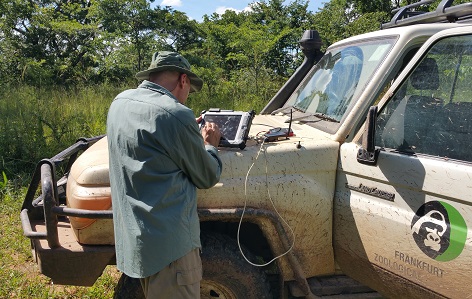 Deployment of CWS wildlife tracking software in Zambia